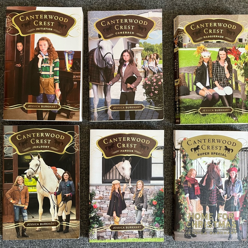 6 books from Canterwood Crest series